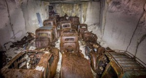 Олдтајмери од периодот пред Втората светска војна заборавени во напуштен каменолом