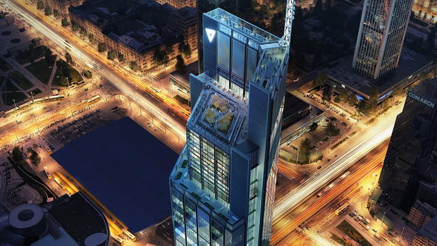 Norman Foster Varsava kula render1