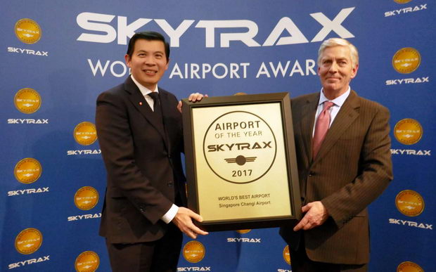 Aerodrom Singapur priznanie