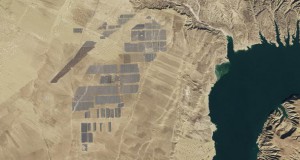 Поглед од вселената кон најголемиот соларен парк во светот
