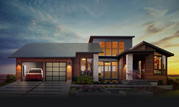 Solaren pokriv tesla