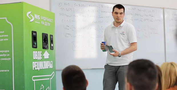 Aparat za recikliranje NIS Al i plastik
