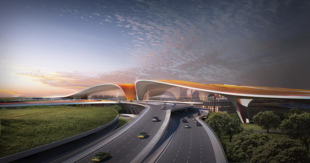 Peking aerodrom nov Zaha Hadid1