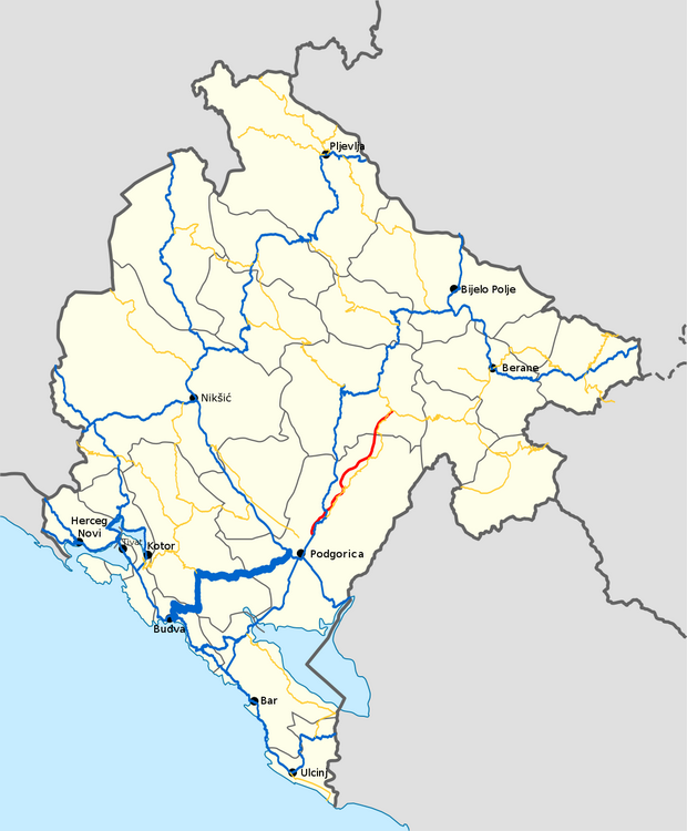 Pat Podgorica Cetinje Budva