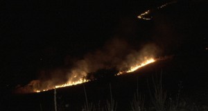 Шумски пожар му се заканува на манастирот Трескавец