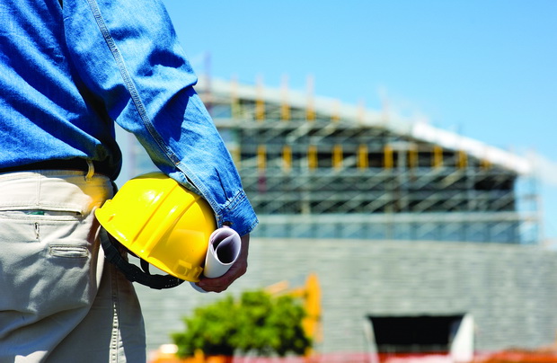 Construction Worker at Site