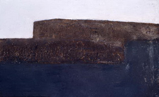 717. Мазев Петар, Изгорен пејзаж, 1963
