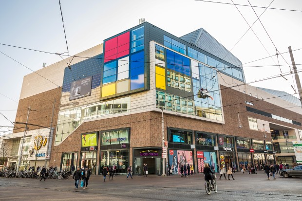 City dressing Mondriaan