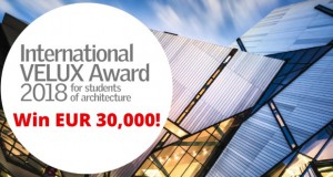 Интернационална VELUX награда 2018, за студентите по архитектура