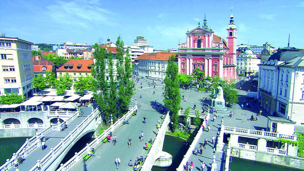 Ljubljana - centarot bez avtomobili