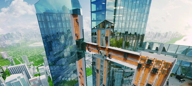 East Side Tower vo Berlin prvata zgrada so liftovi na idninata
