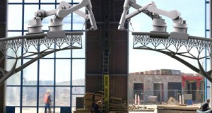 Роботи заварувачи изградија 3D печатен челичен мост