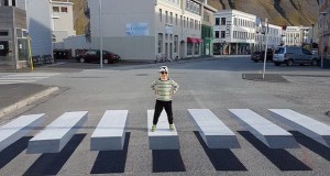 Во Скопје оптичка илузија против брзите возачи