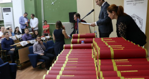 Доделeни дипломи на магистранти и дипломирани студенти на Градежен факултет