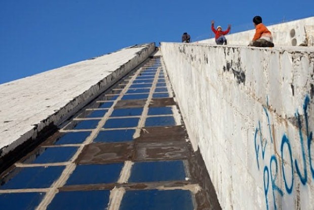 Tirana pyramid 3