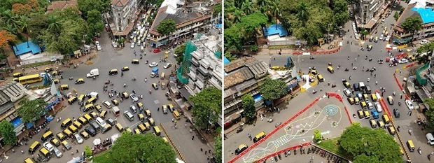 Mumbai-Nagpada-indija-raskrsnica