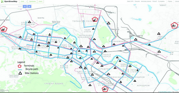1plan za koristenje velosipedi