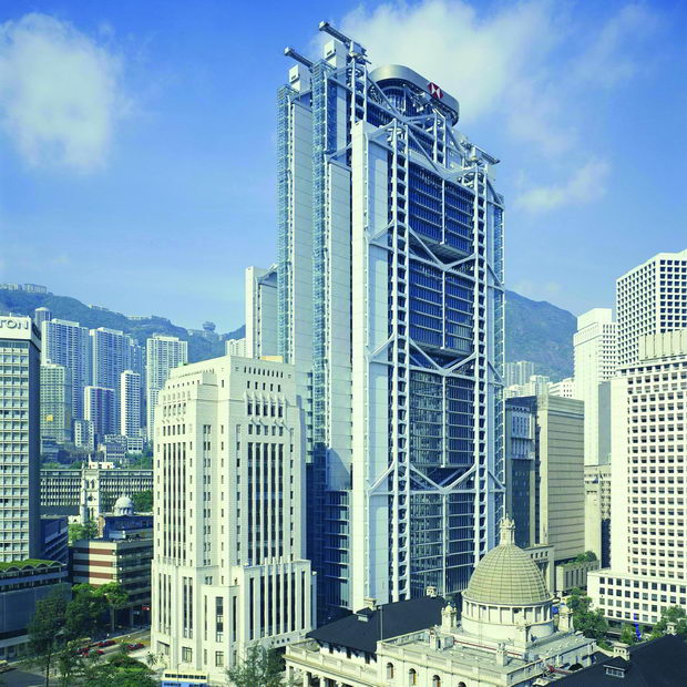 3. Hong Kong & Shanghai Bank Headquarters, (1979-1986), Hong Kong, China