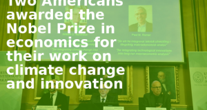 Овогодишниот Нобел за економија, за постигнувања во областа на климатската економија