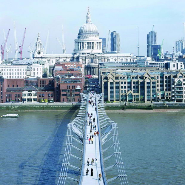 2. Millennium Bridge, London (1996-2000)