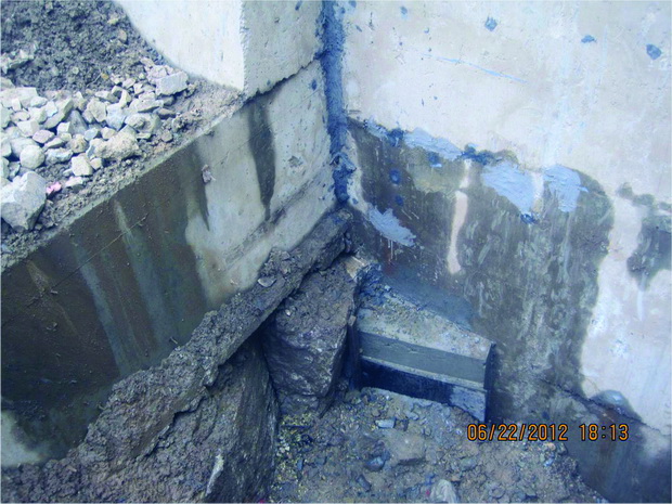 11 Betonska plomba za prekid na istekuvanje na kontakt temel-tlo (HEC Vizara)