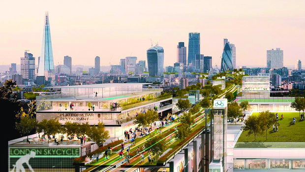 5.SkyCycle, London, UK (2014)