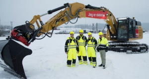 Caterpillar преминува на електрични багери