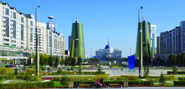 View From the Base of the Baiterek Tower