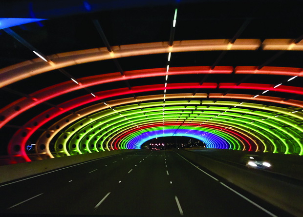 05 Rainbow tunel Melburn