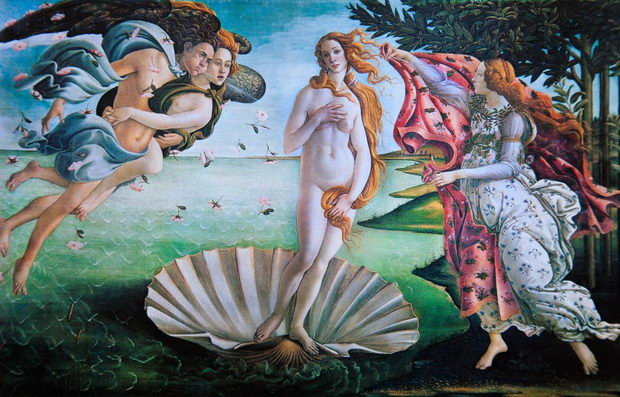 Botticelli Sandro - The Birth of Venus