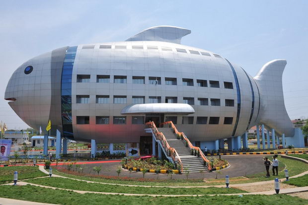 A general view shows the newly opened Na