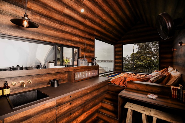 Matthew McConaughey Wilderness Cabin - INTERIOR & EXTERIOR SHOTS