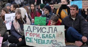 Со протест заокружен месецот на борба против отпадот