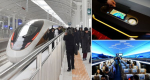 Спремен за Олимпијарада: Кинескиот воз со 5G технологија, достигнува 350km/h, без машиновозач