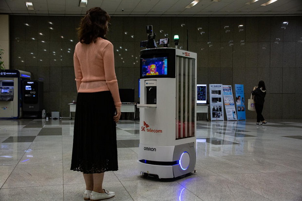 Autonomous robot to help fight coronavirus pandemic in South Korea