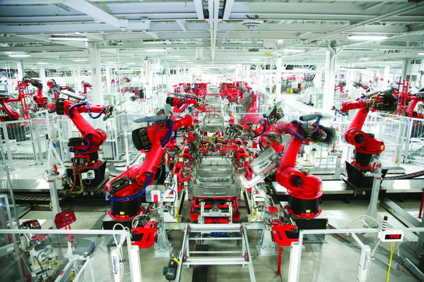 fabrikata Tesla - fabrika od sonistata