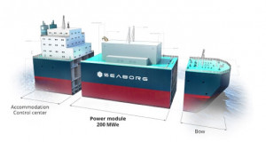 Пловечките нуклеарни реактори, може да снабдуваат со енергија цели држави до 2025 година