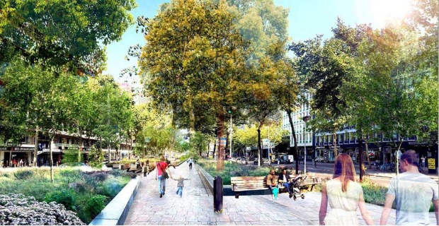 La nuova Westblaak. (Courtesy Gemeente Rotterdam)