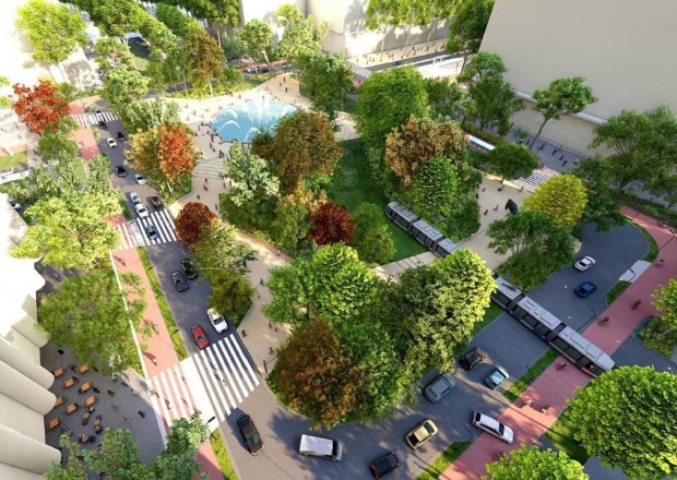 La futura Hofplein. (Courtesy Gemeente Rotterdam)