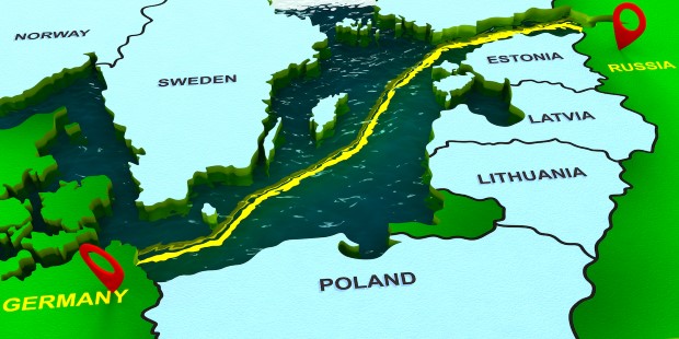 3d Map Of The Nord Stream 2 Gas Pipeline
