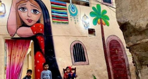 Стариот кварт на Багдад стана уметничко дело
