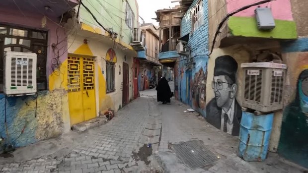 Iraqi artists bring life back to Baghdad walls
