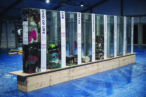 The installation “Generation of Waste” at COP26.Credit...Lateral North