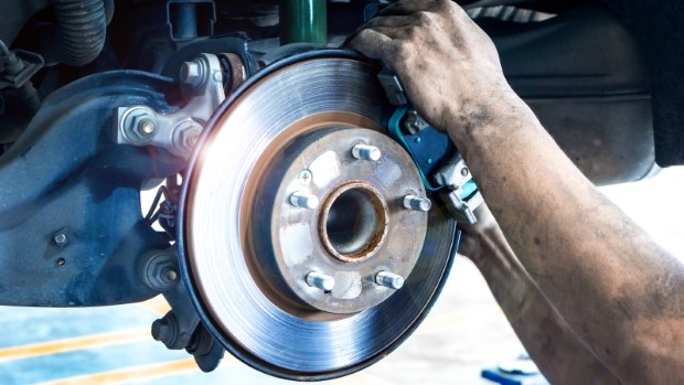 Disk,Brake,And,Car,Disk,Brake,System,Service,Concept,-