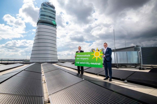 На аеродромот во Виена, пуштена во погон најголемата соларна електрана во Австрија