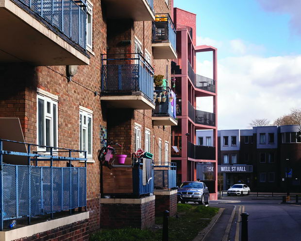 Frampton Park Estate by Henley Halebrown. Copyright Jim Stephenson 2022