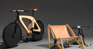 Велосипед кој се претвора во мебел