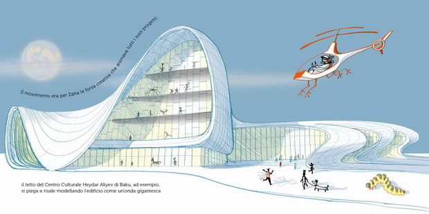 Zaha Hadid, vita e gesta raccontati ai bambini