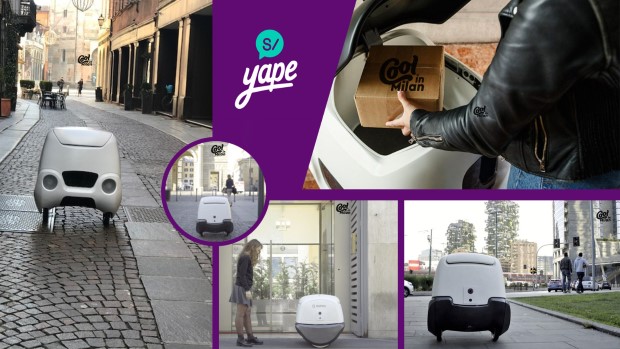 Поштарите низ улиците нa Милано ќе ги замени роботот Yape