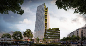 Германија: Кулата „Нион“ вистински пример на зелена градба